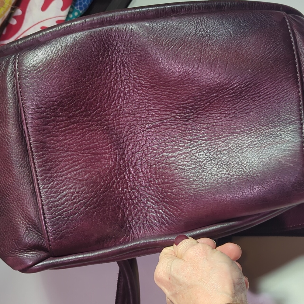 Lusher Italian Leather Shoulder Tote Bag - Picture 11 of 12